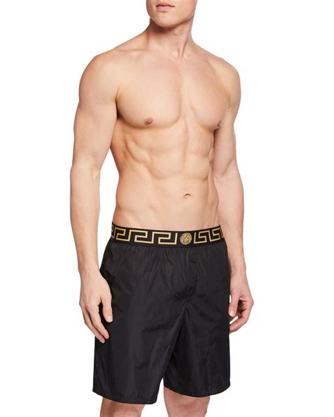 versace men's beachwear.